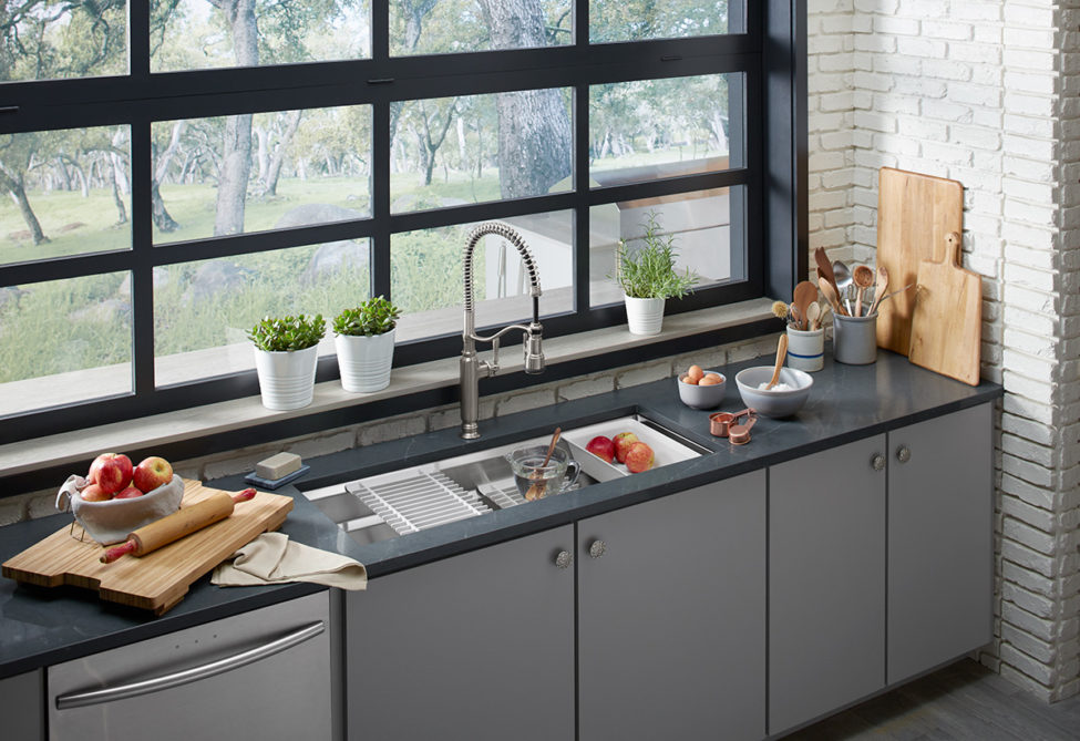 Prolific Sink + Tournant Faucet