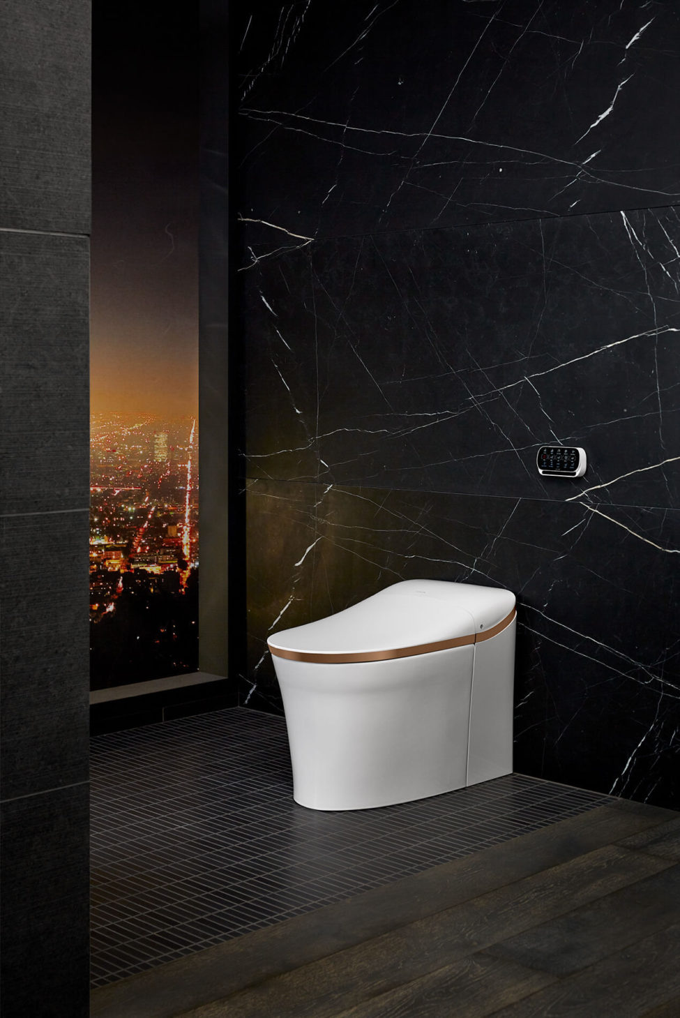 Eir Toilet with Sunrise Band