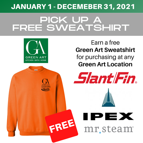 Sweatshirt Promotion at Green Art
