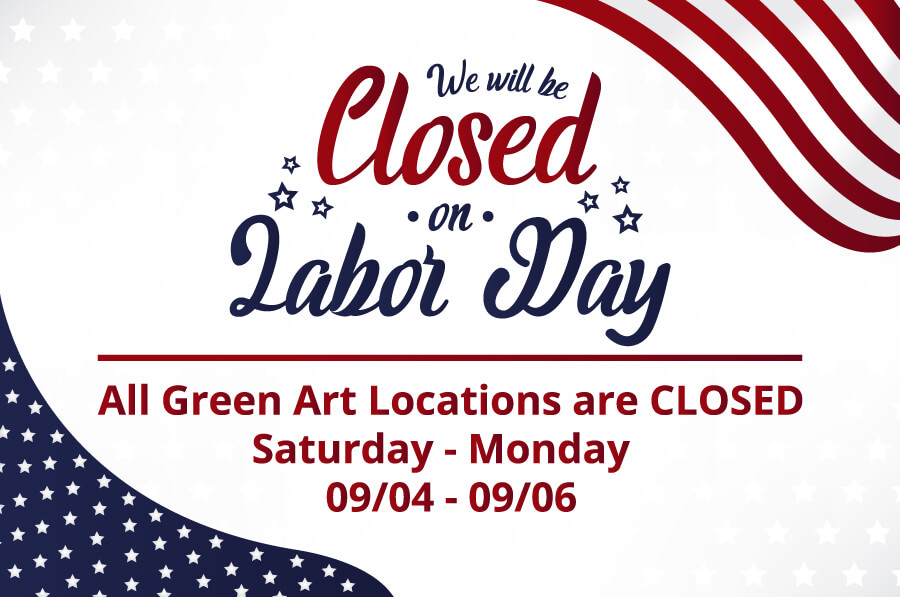 Closed on Labor Day